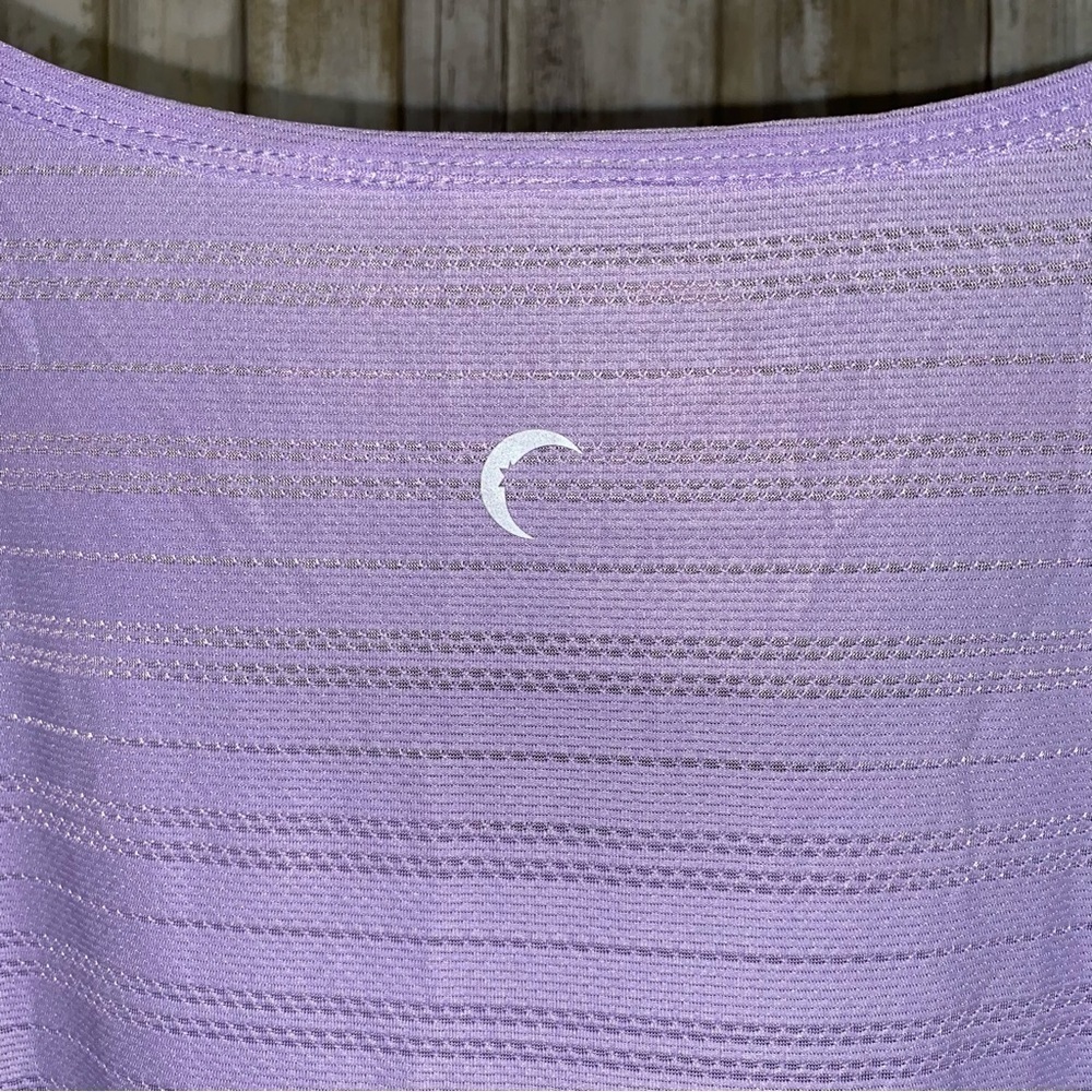 ZYIA Active Lavender Performance Perforated Workout Tank - Picture 6 of 6